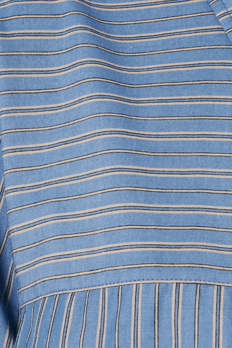 Cole Stripe Crop Shirt