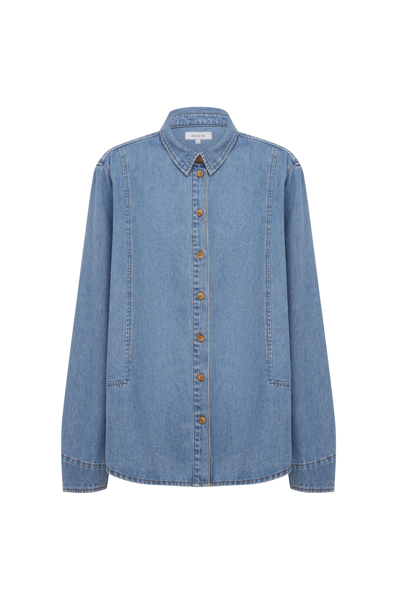 Dante Denim Long Sleeve Shirt