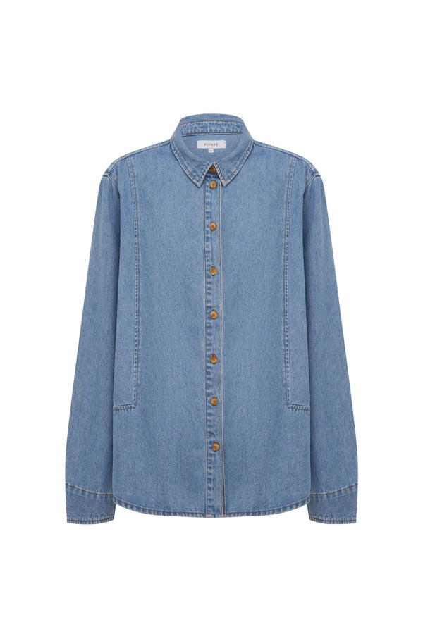 Dante Denim Long Sleeve Shirt