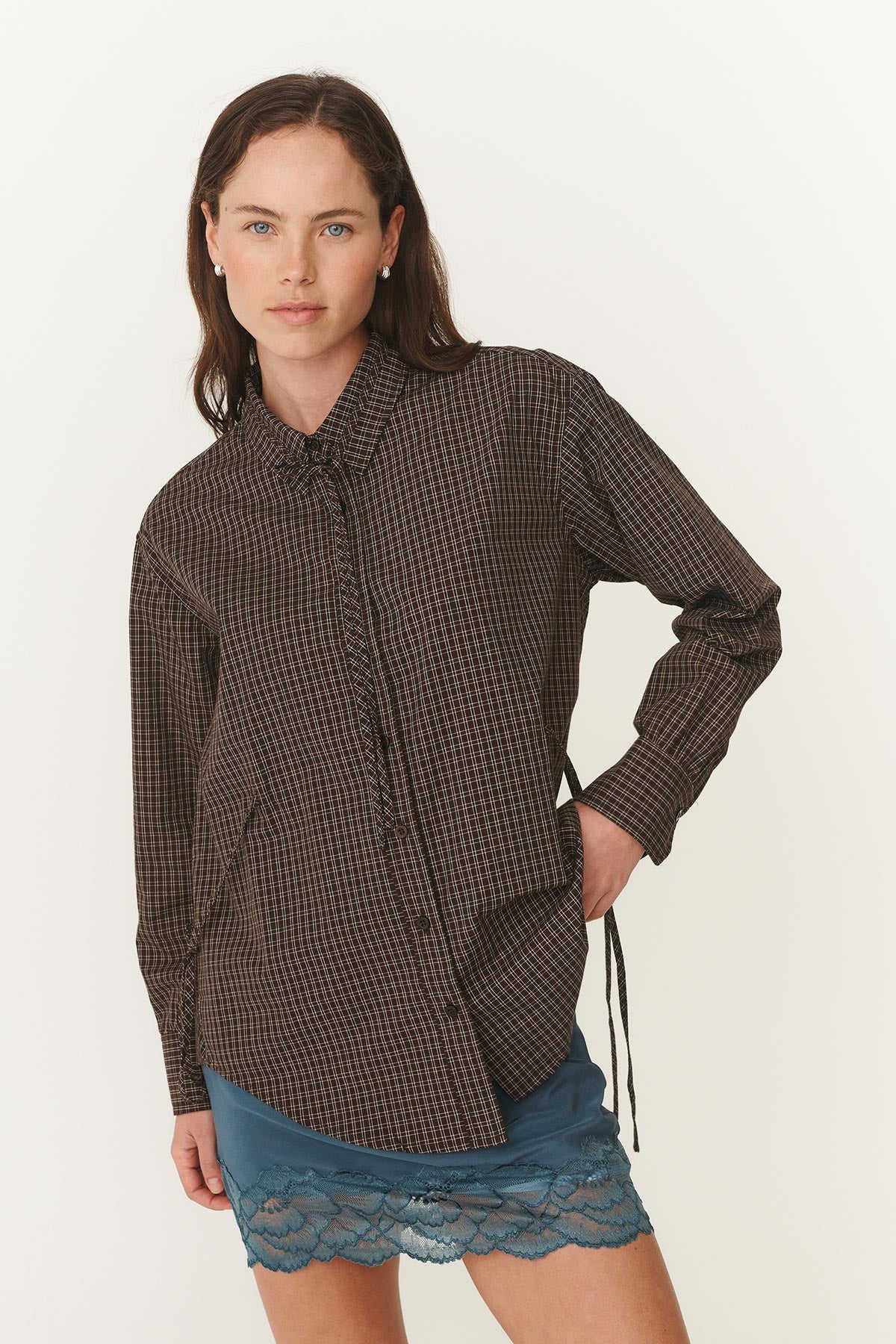 Frankie Tie Long Sleeve Shirt