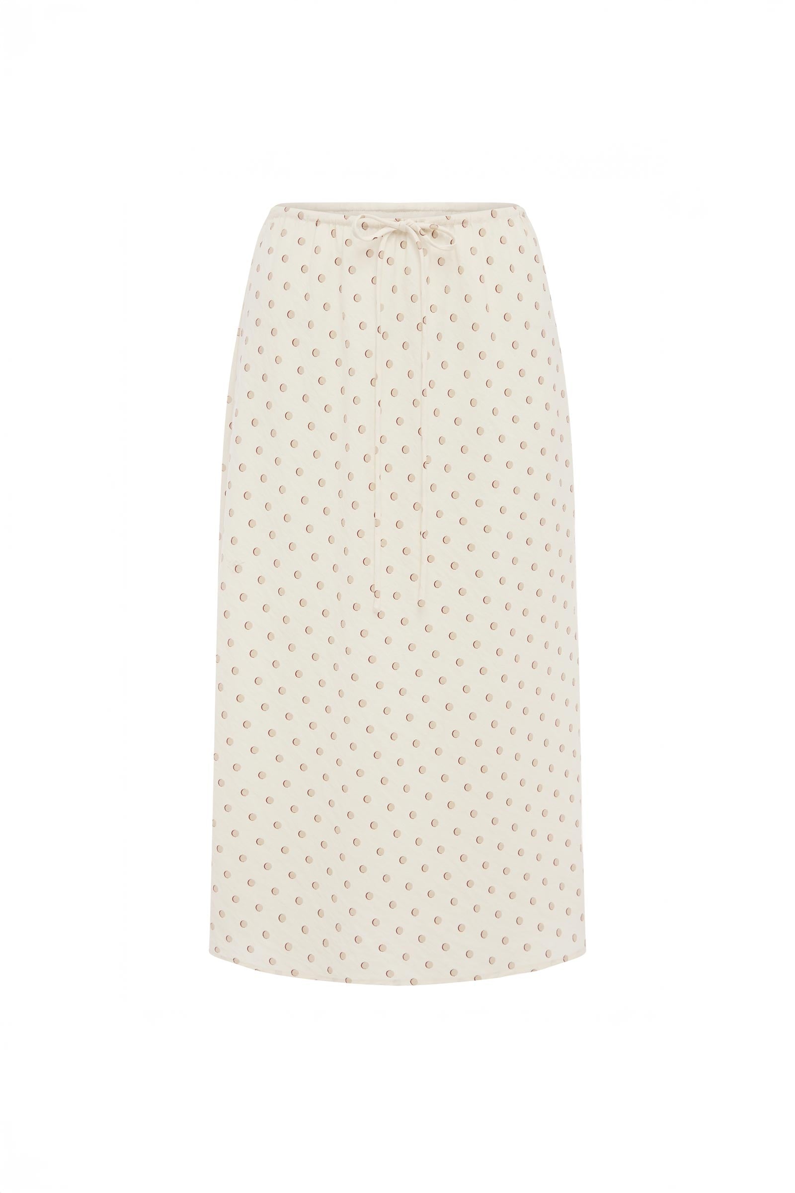 Frannie Silk Midi Skirt