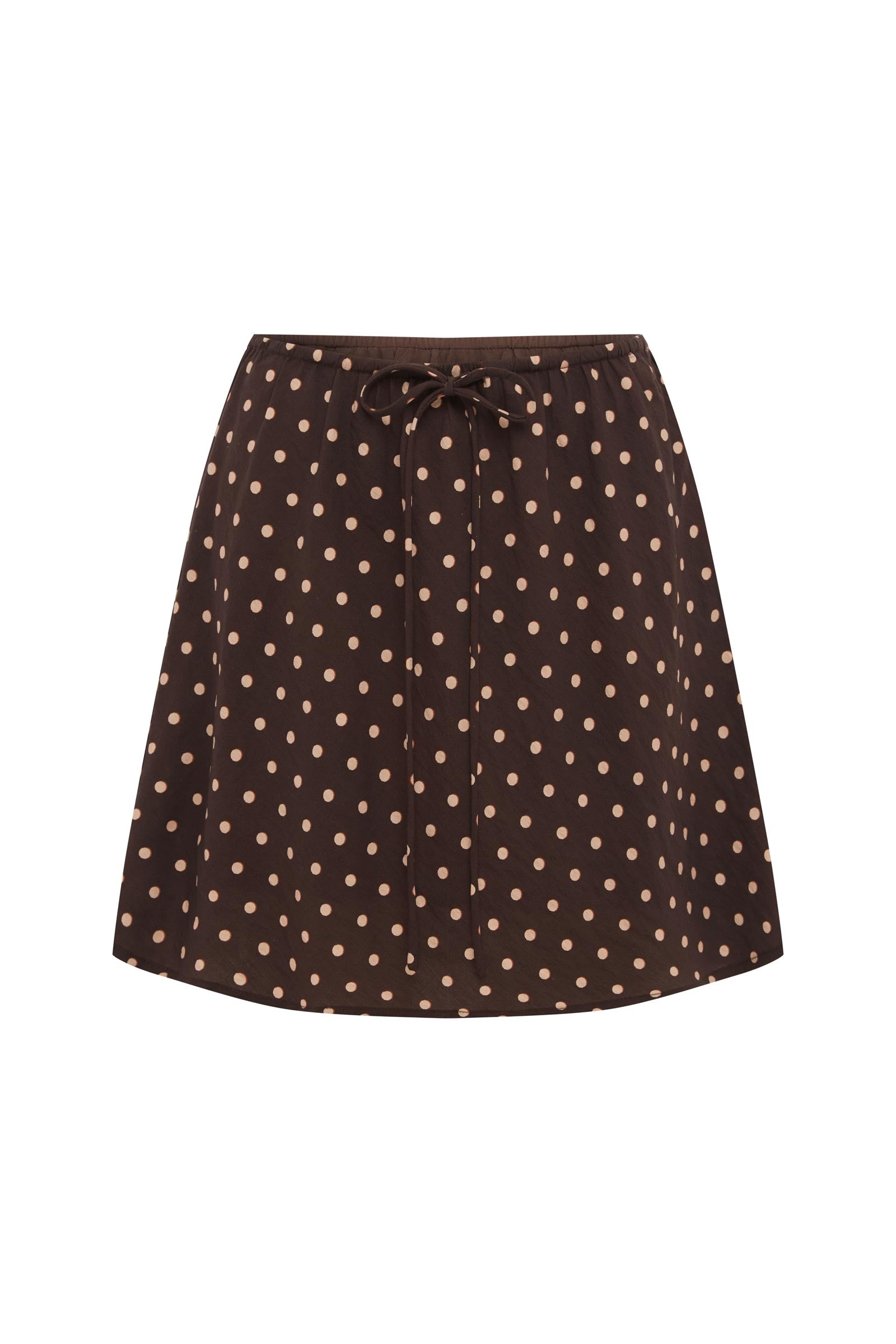 Frannie Silk Mini Skirt
