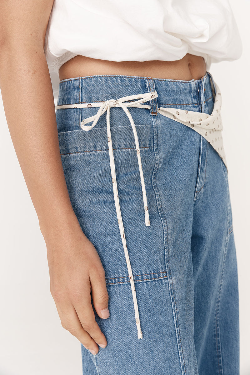 Frannie Silk Belt Scarf