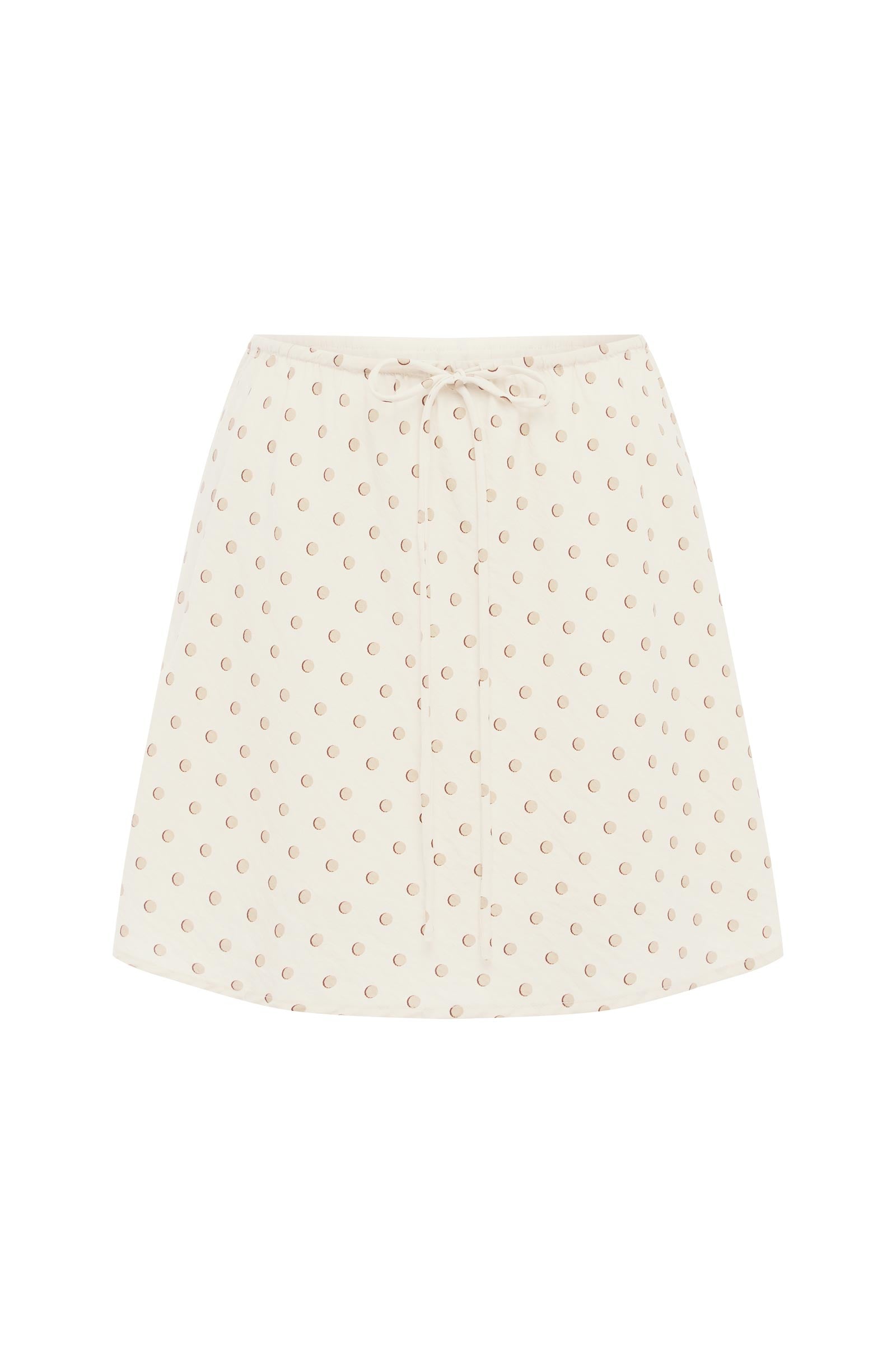 Frannie Silk Mini Skirt
