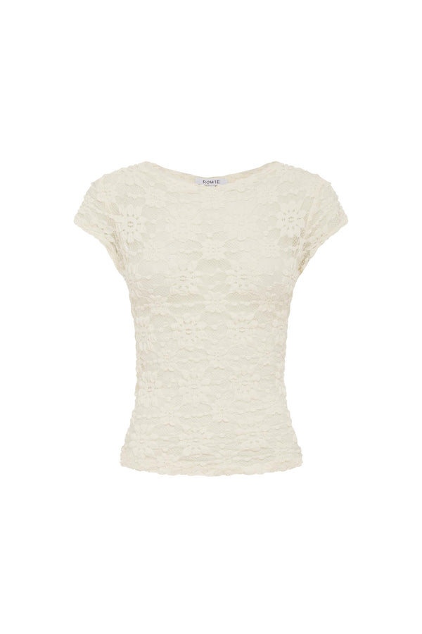 Galo Sunflower Lace Tee