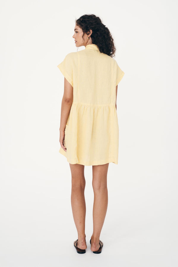 Gina Linen Mini Dress