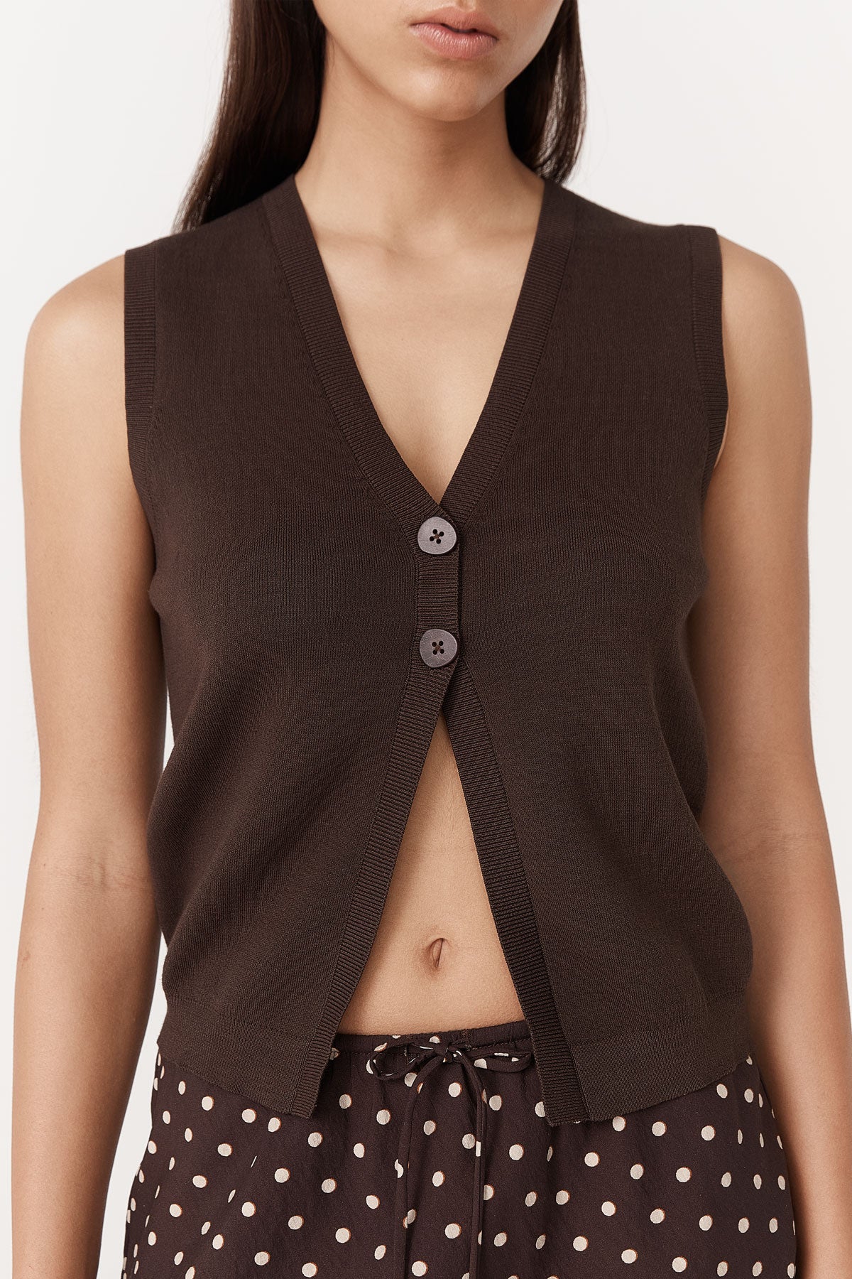 Goldie Knit Vest