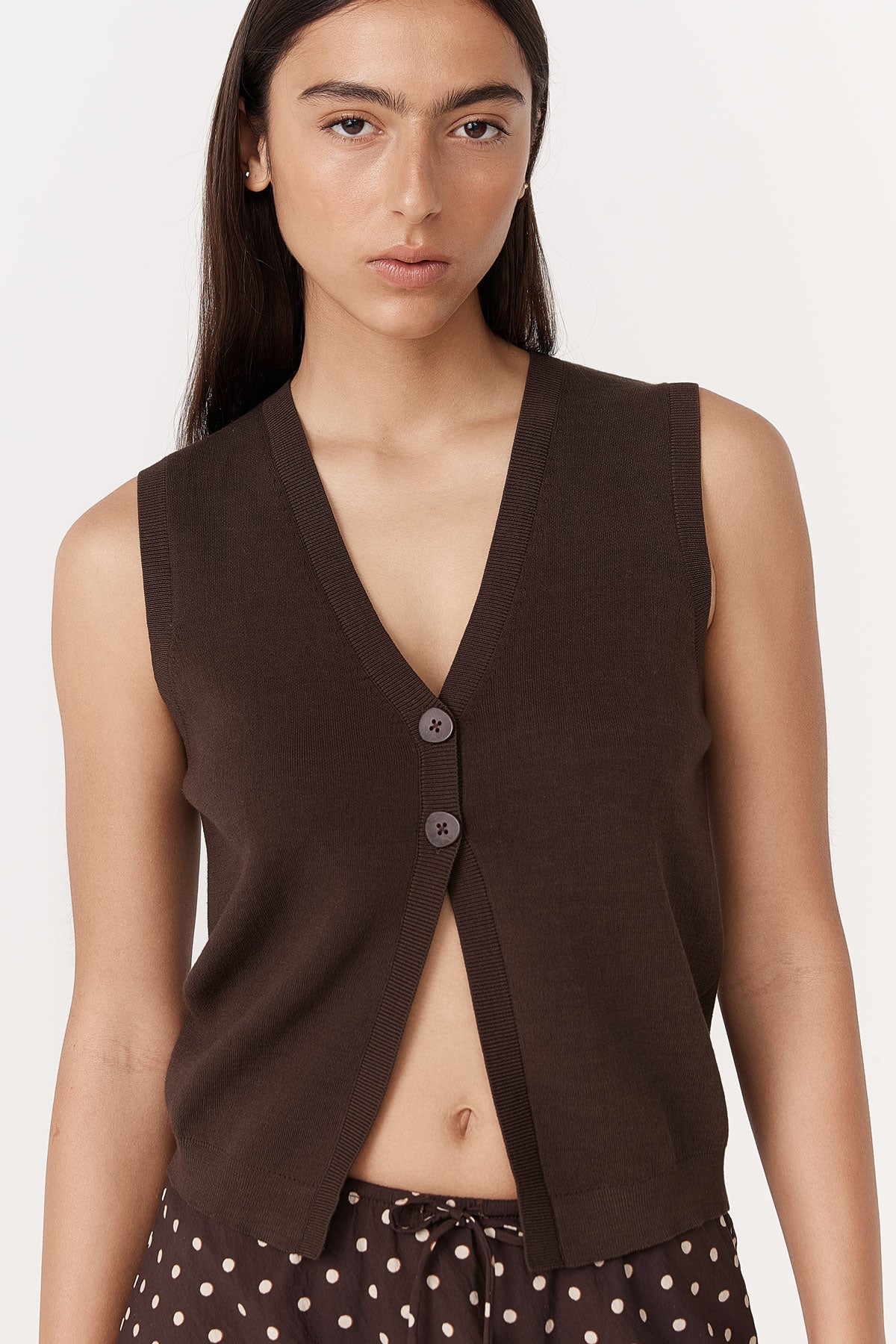 Goldie Knit Vest
