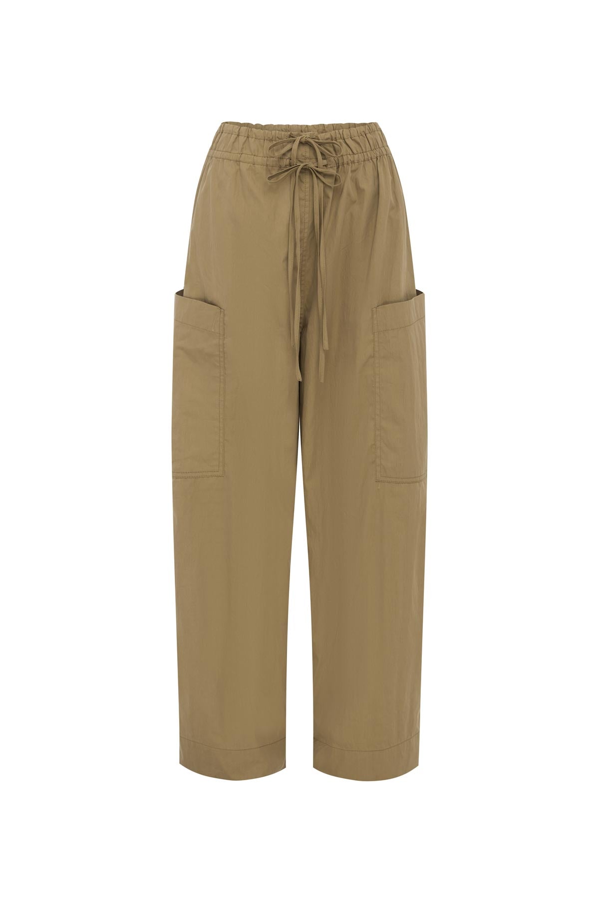 Jessica Cargo Pants in Washed Khaki, isolated product image on white background, ROWIE the Label