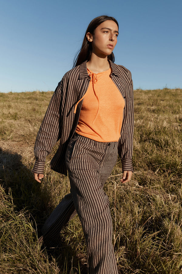 Kassius Linen Knit Tank