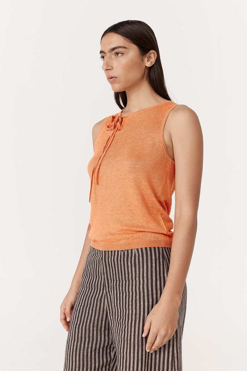 Kassius Linen Knit Tank
