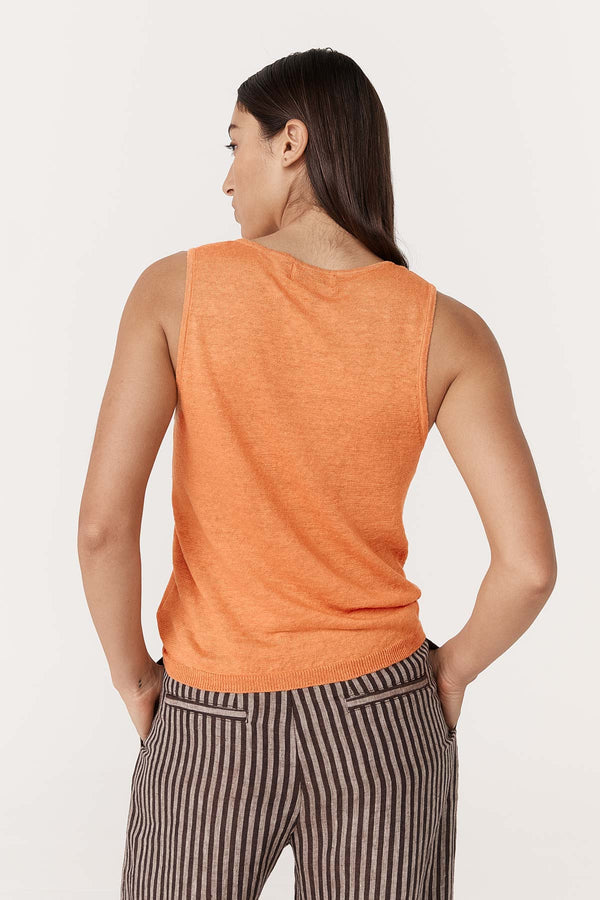 Kassius Linen Knit Tank