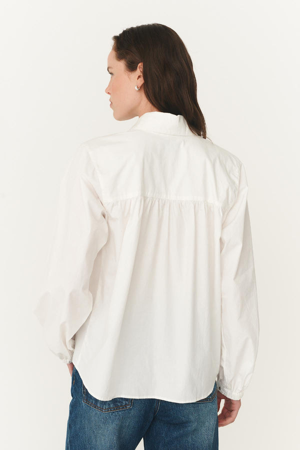 Luma Organic Eyelet Blouse