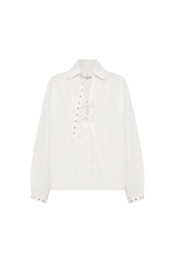 Luma Organic Eyelet Blouse