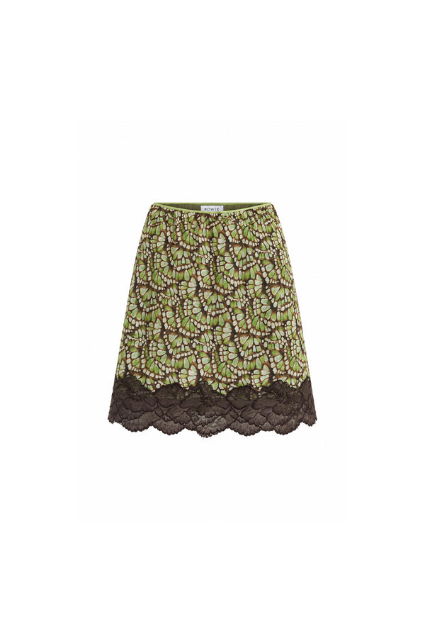 Marina Silk Mini Skirt