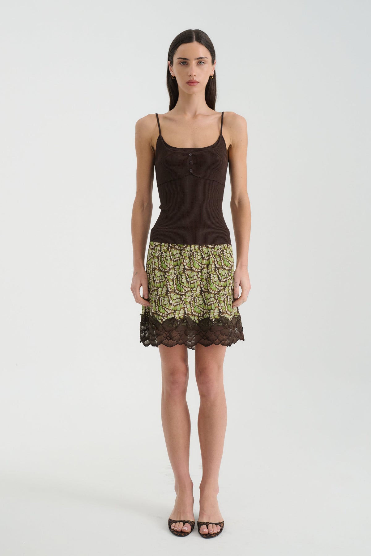 Mary Layered Knit Singlet