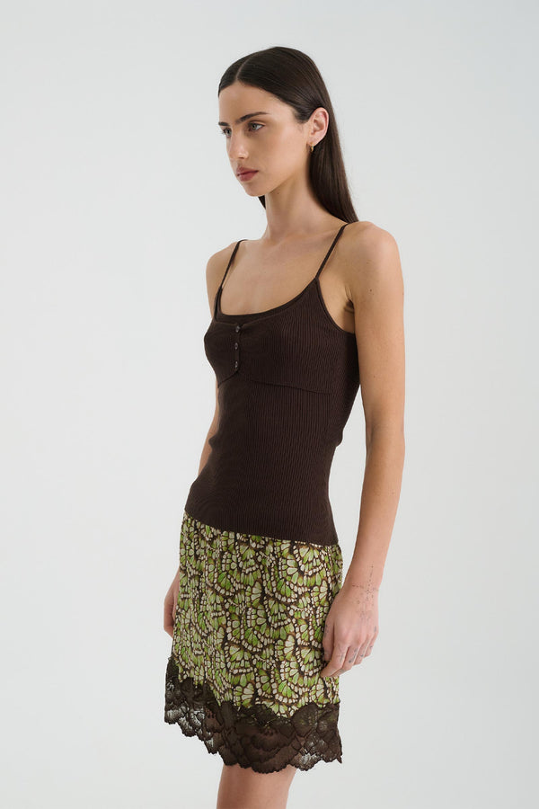 Mary Layered Knit Singlet