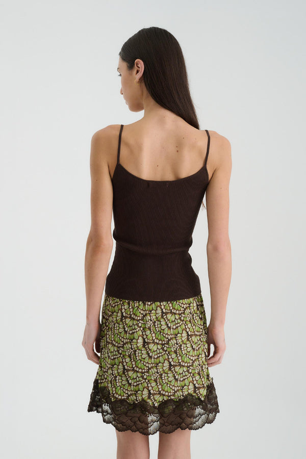 Mary Layered Knit Singlet