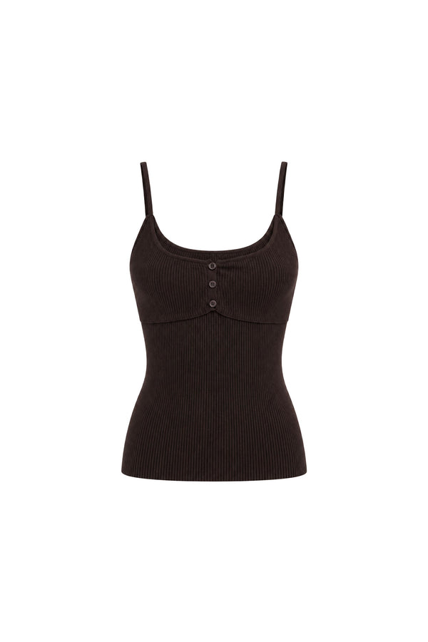 Mary Layered Knit Singlet