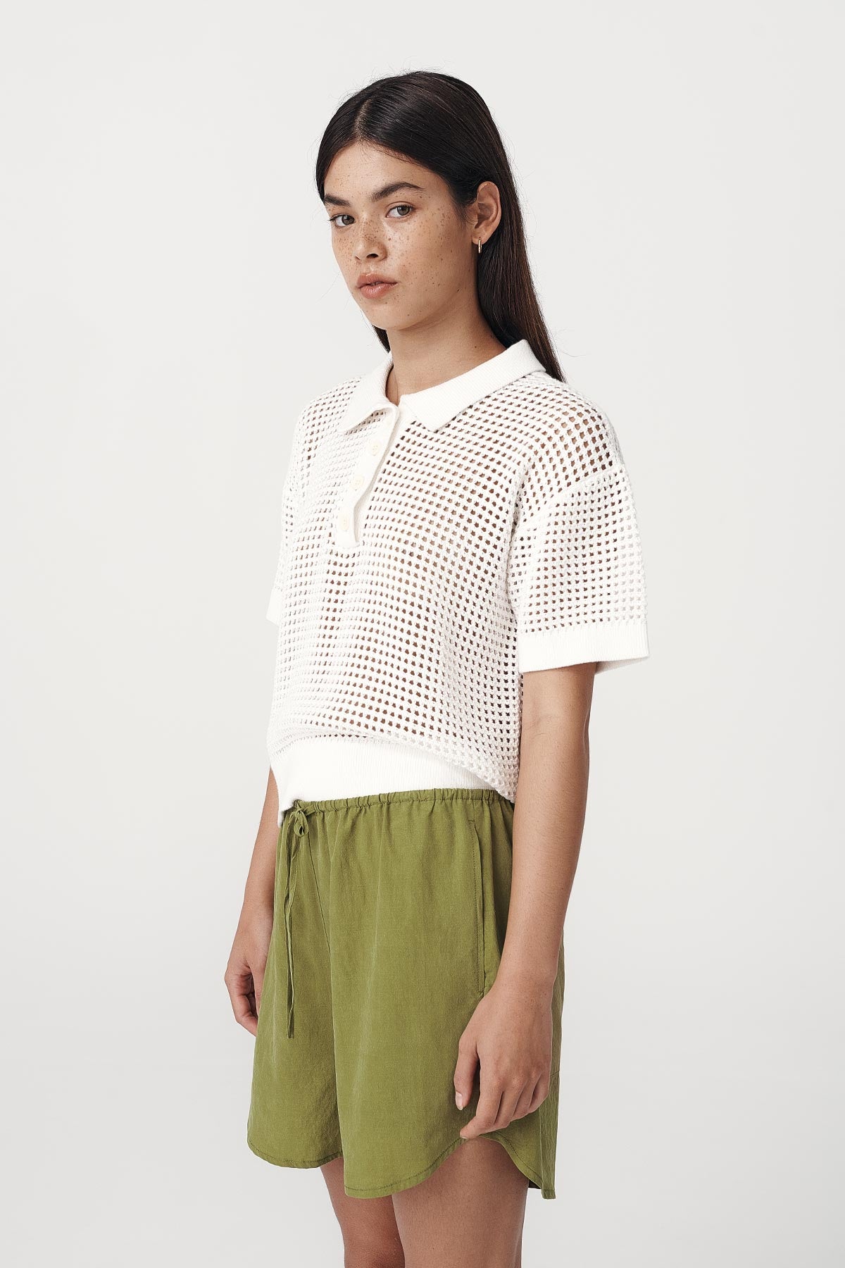 Mimi Knit Polo Top