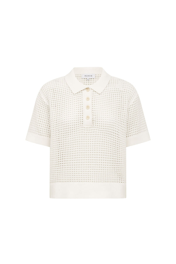 Mimi Knit Polo Top