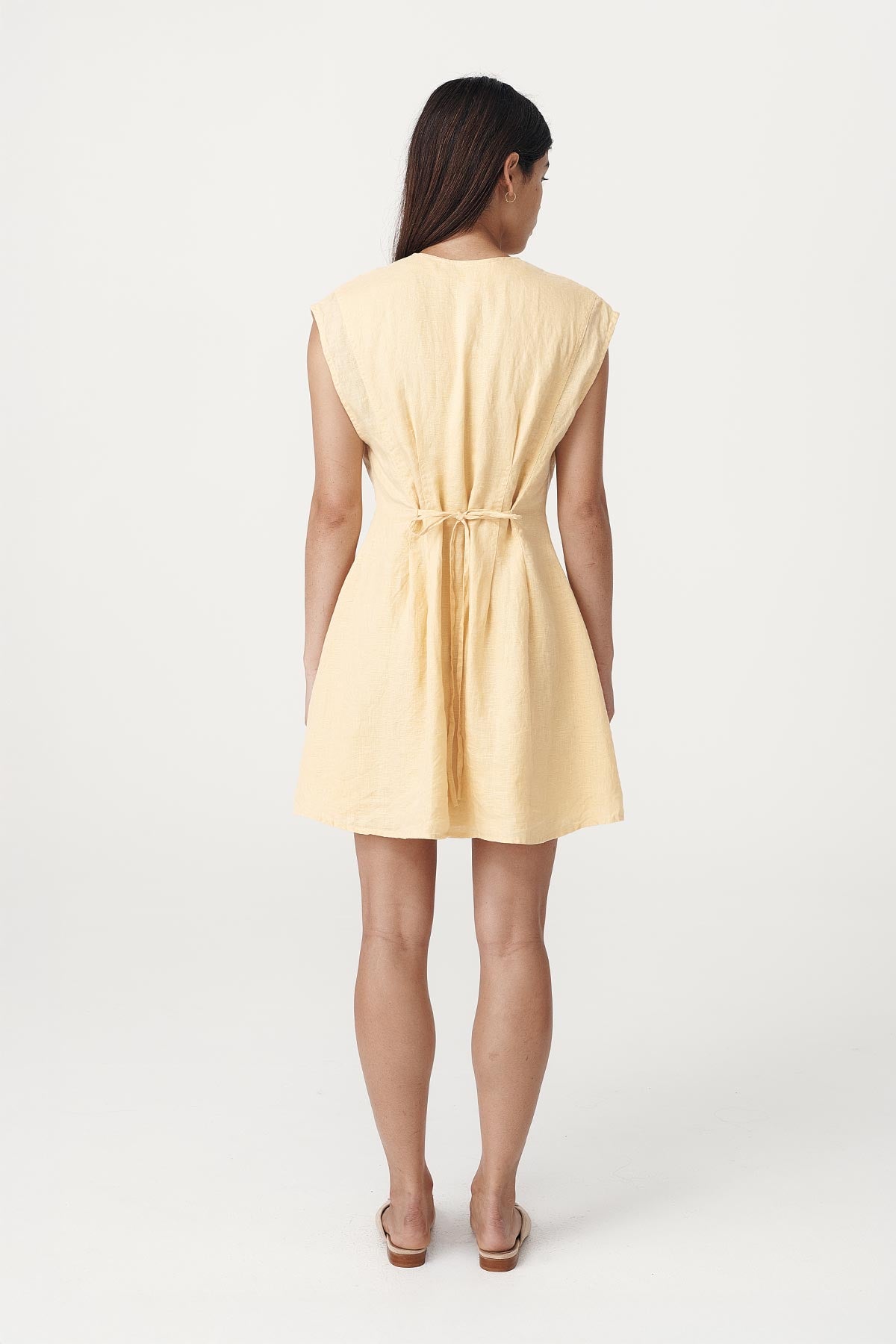Mira Linen Mini Dress