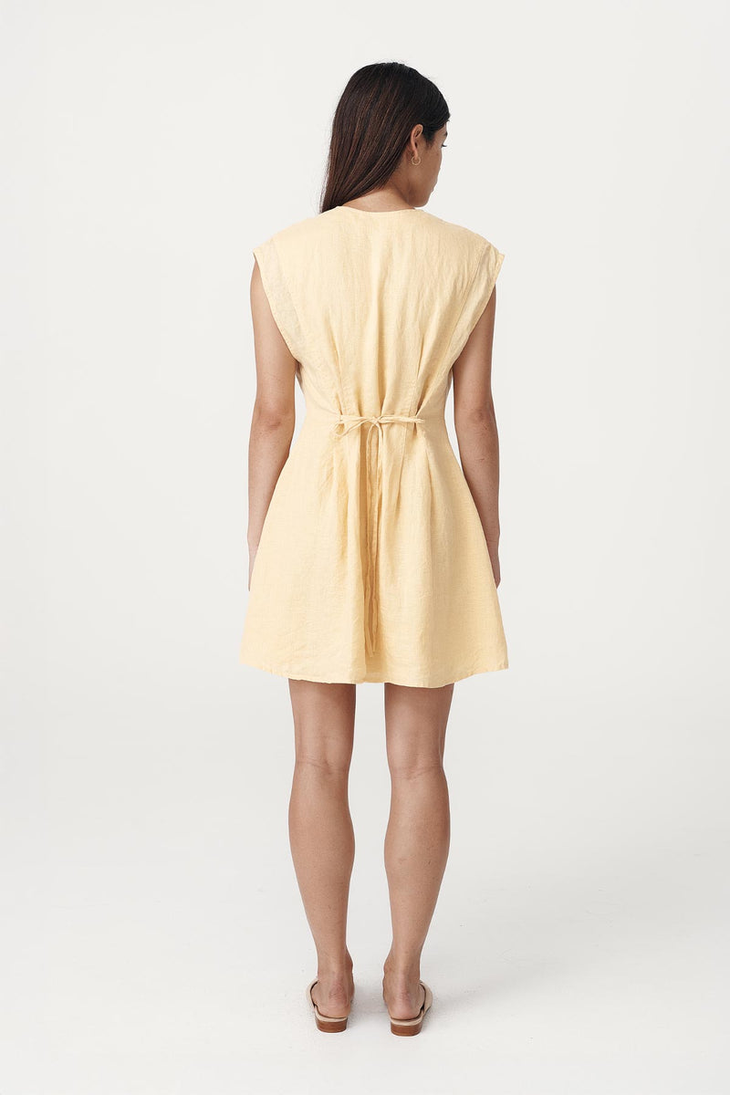 Mira Linen Mini Dress