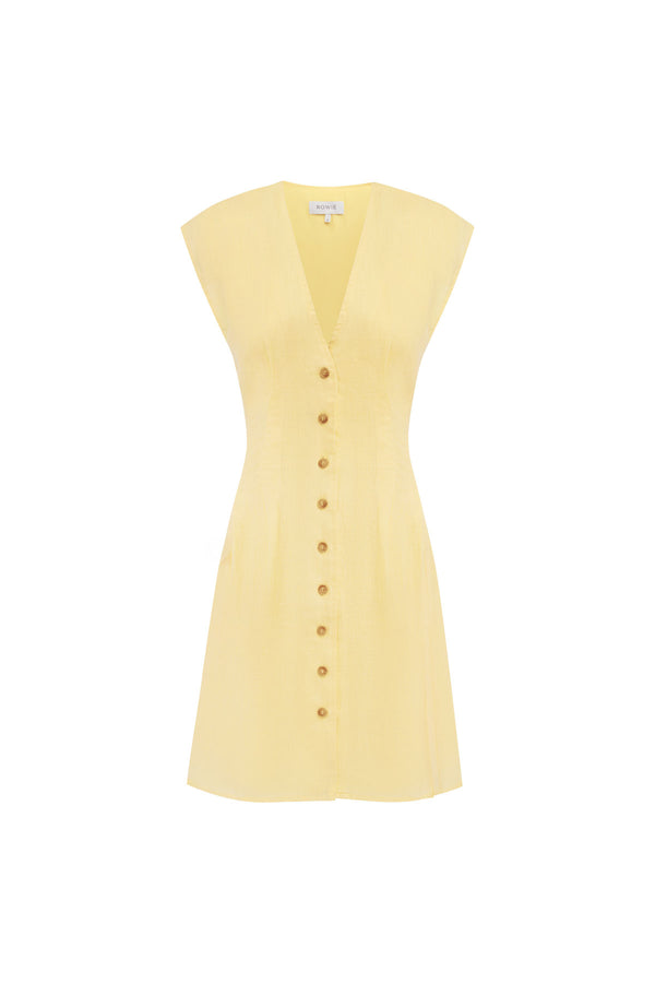 Mira Linen Mini Dress