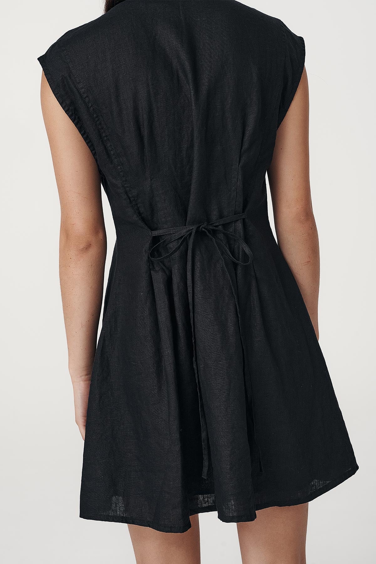 Mira Linen Mini Dress