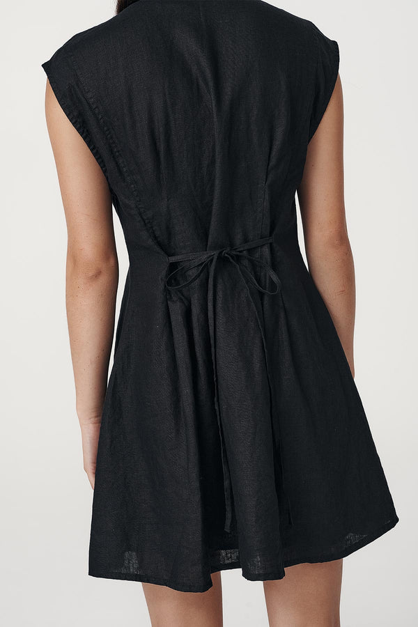 Mira Linen Mini Dress