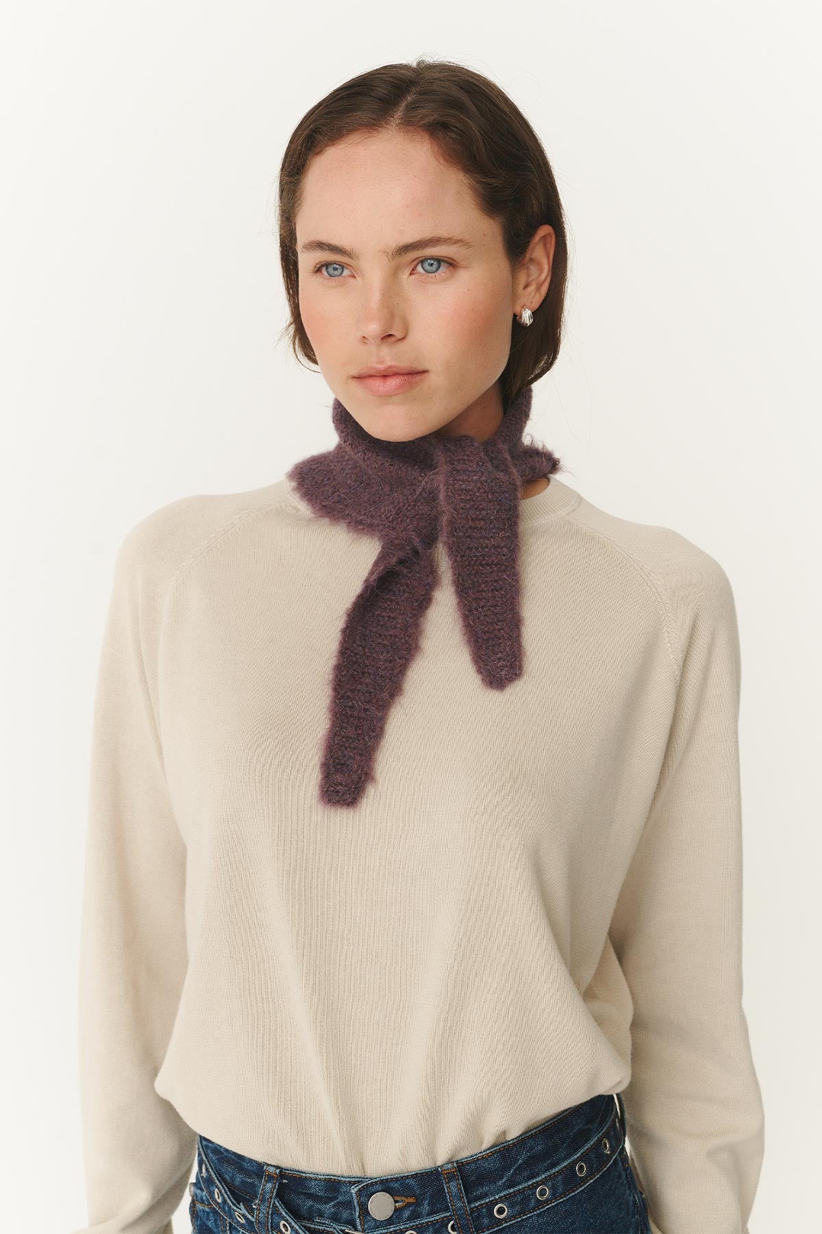 Noa Knit Neckerchief Scarf