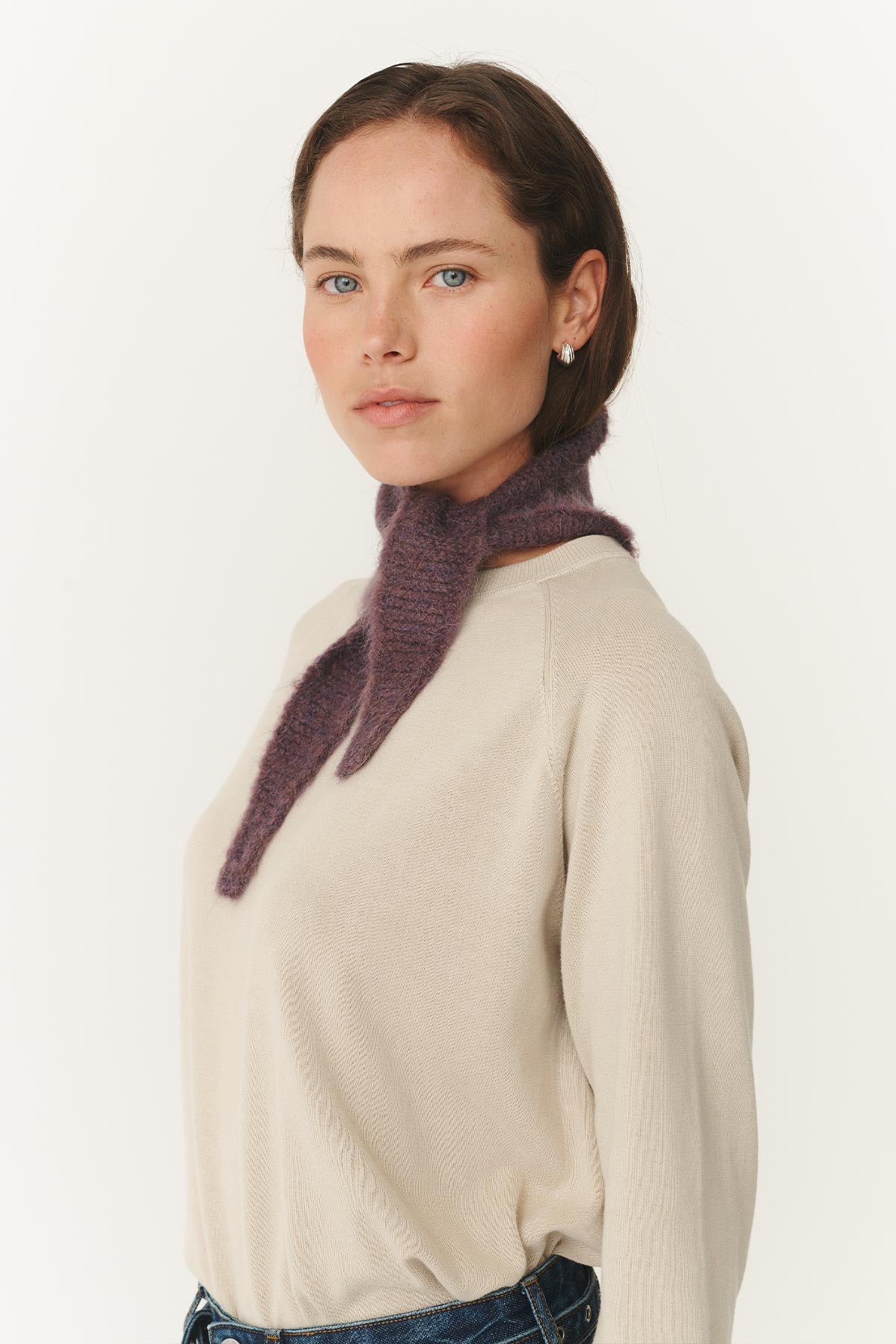 Noa Knit Neckerchief Scarf