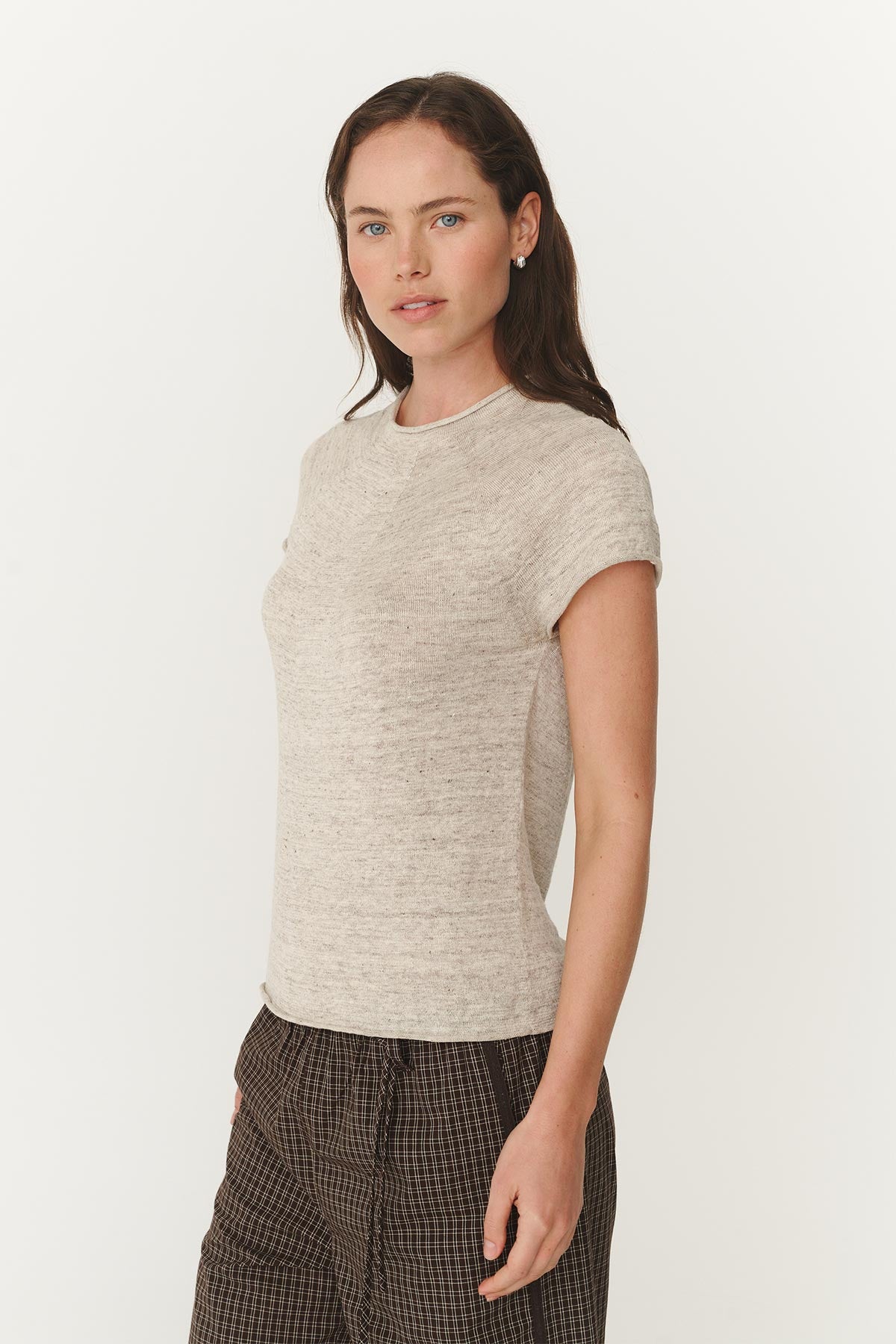 Poet Linen Knit Top