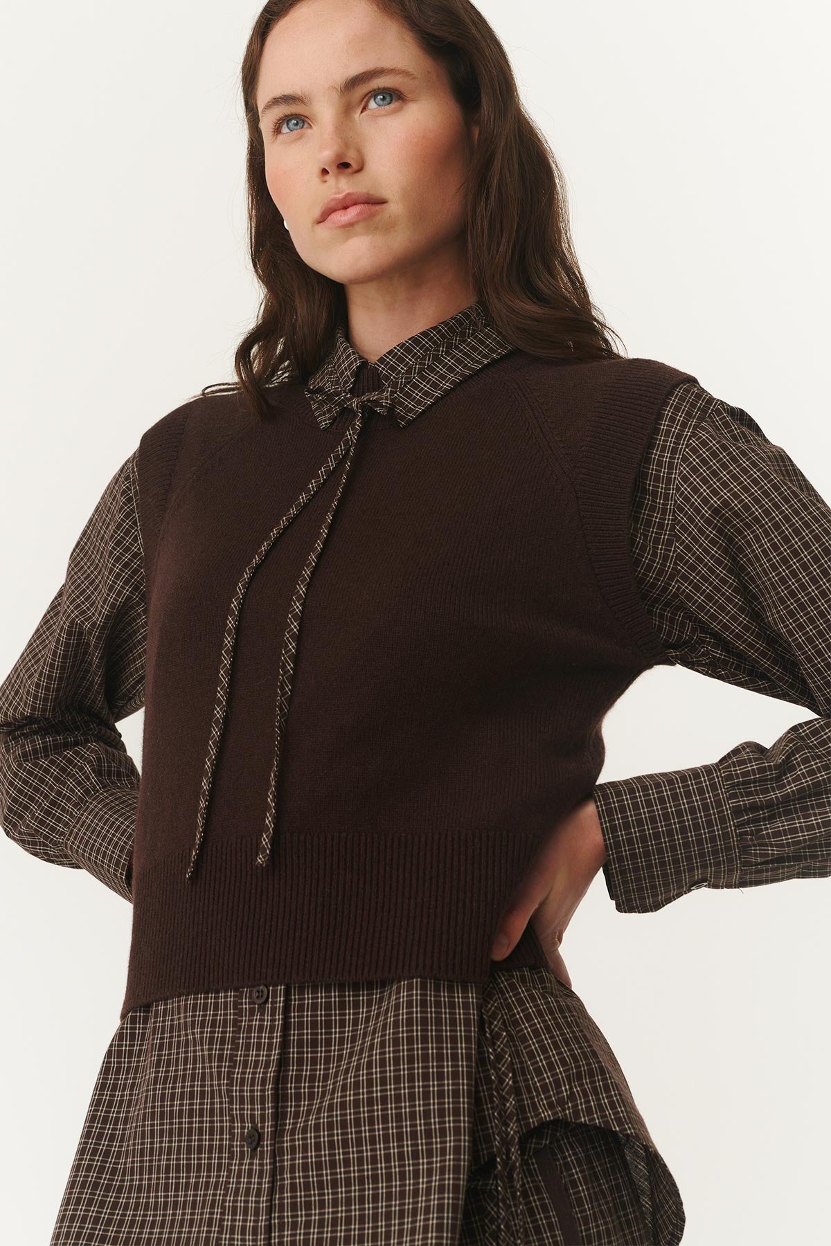 Quinn Merino Knit Vest