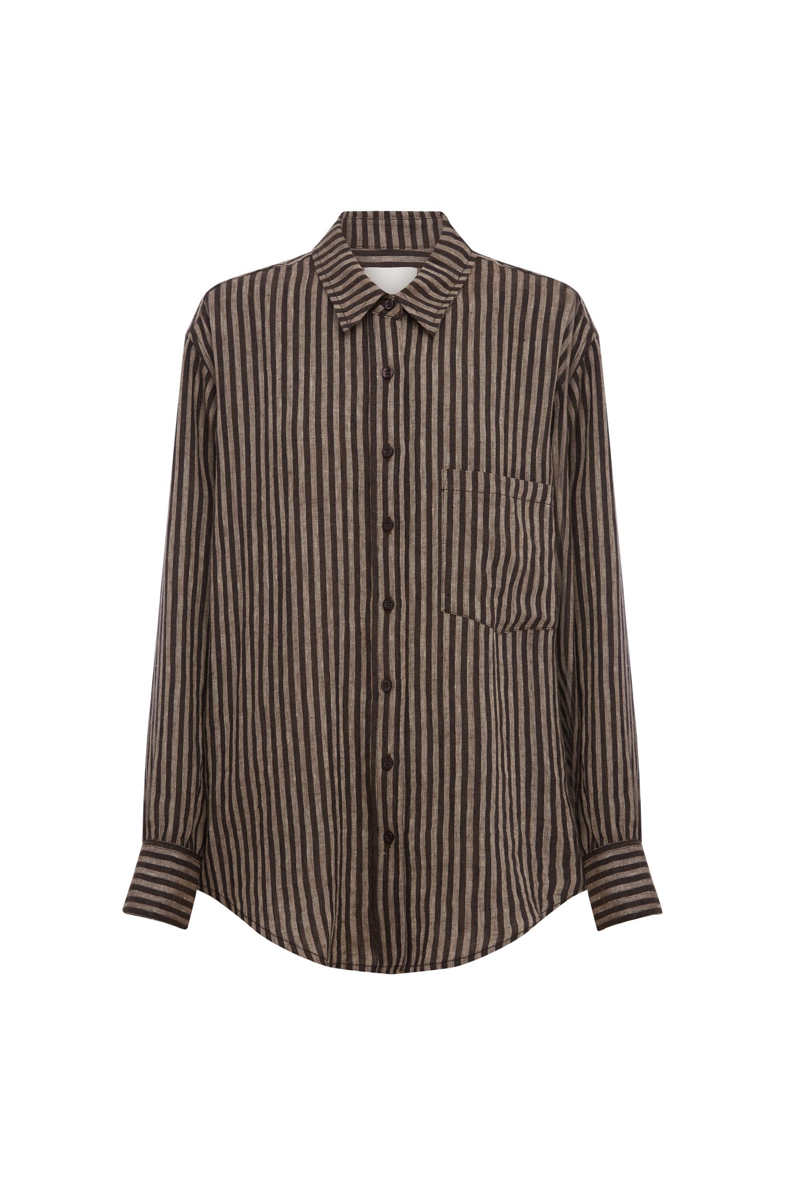 Ramona Linen Long Sleeve Shirt