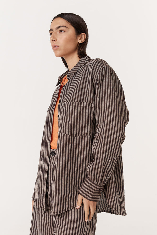 Ramona Linen Long Sleeve Shirt