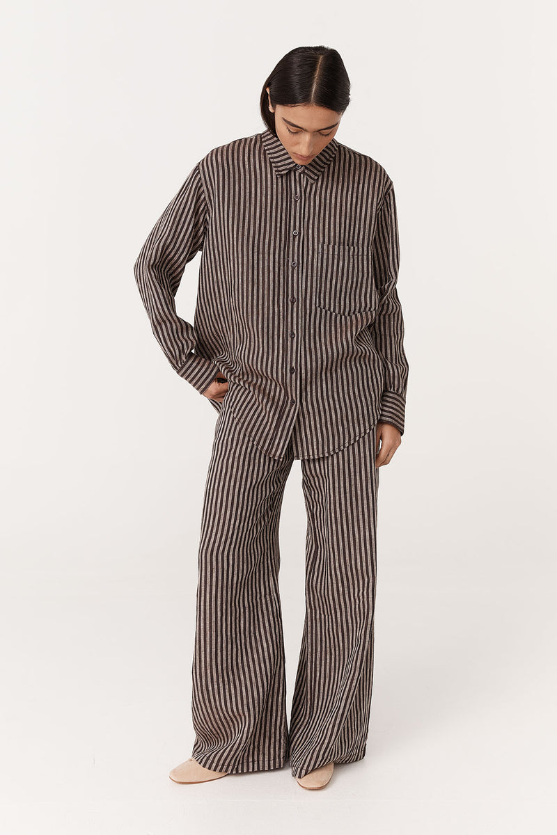 Ramona Linen Long Sleeve Shirt