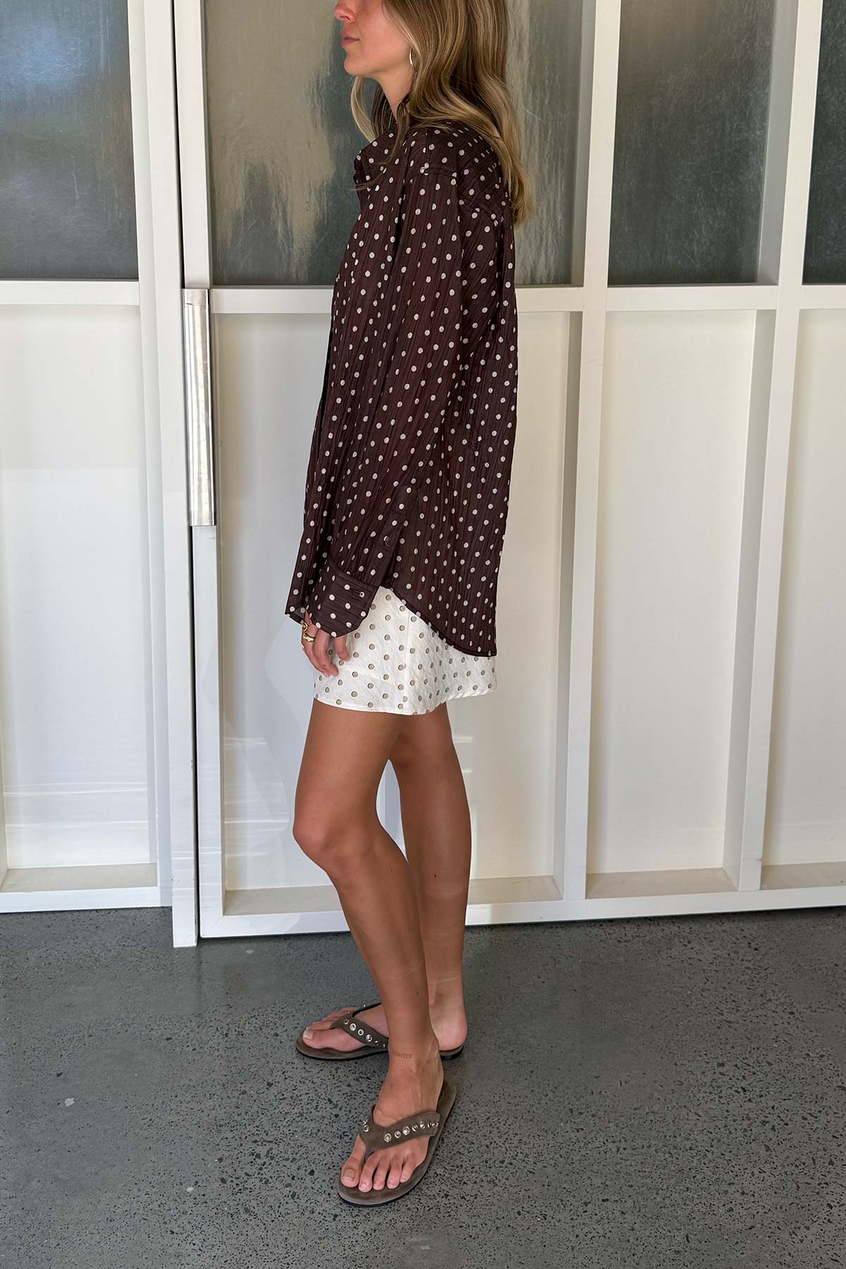 Ramona Silk Long Sleeve Shirt