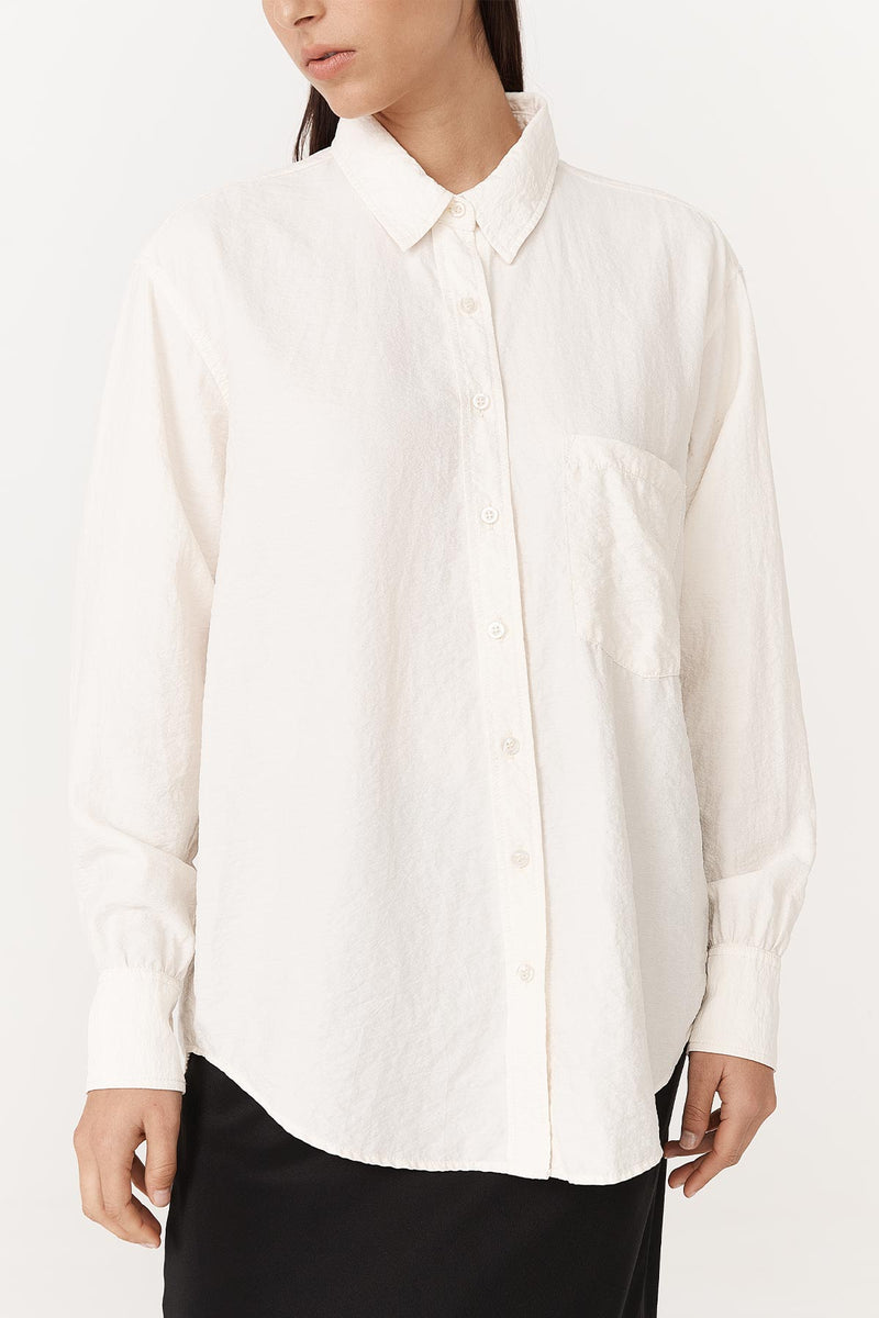 Ramona Silk Long Sleeve Shirt