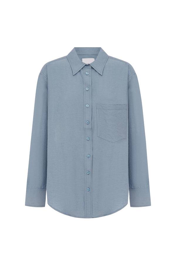 Ramona Silk Long Sleeve Shirt