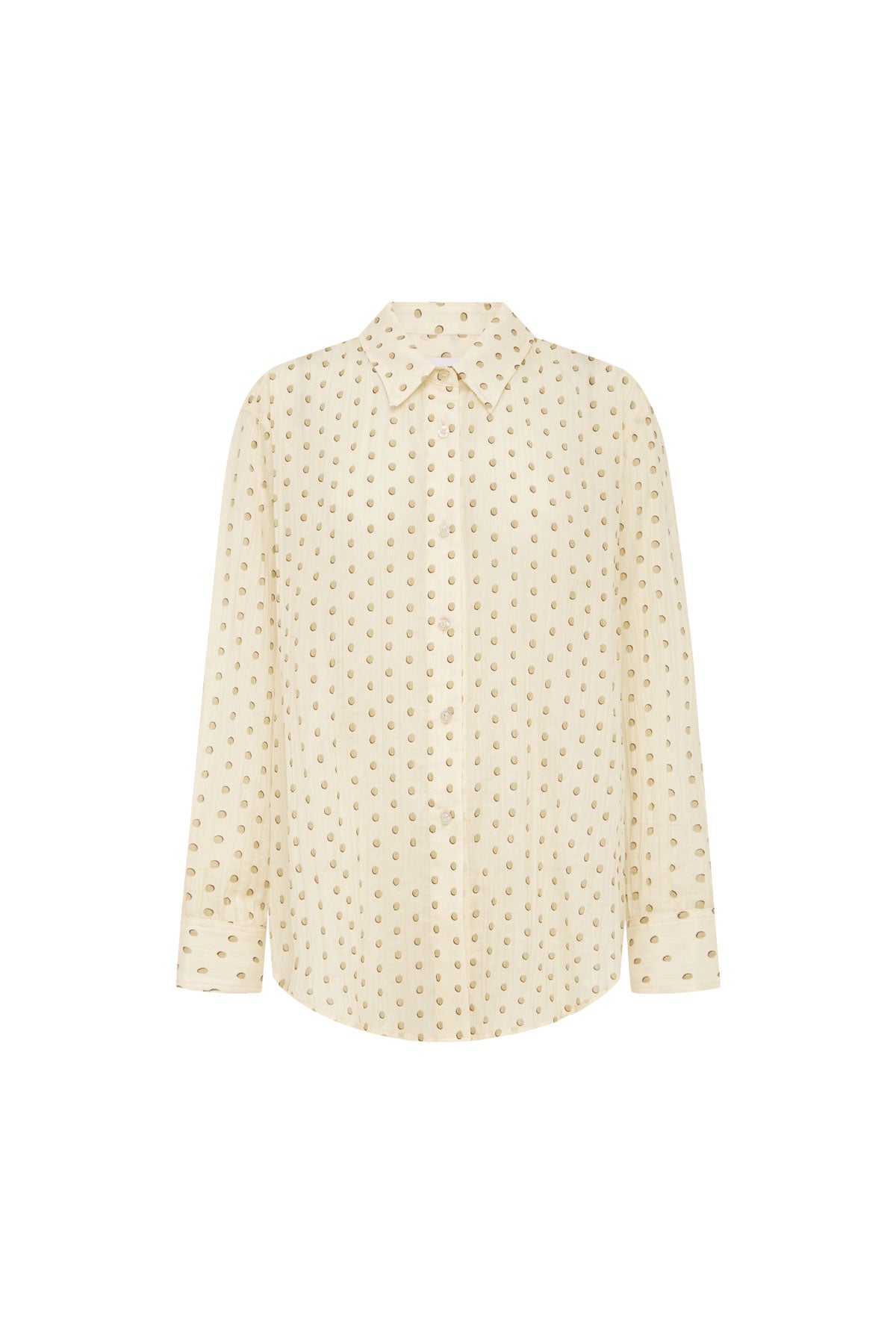 Ramona Silk Long Sleeve Shirt