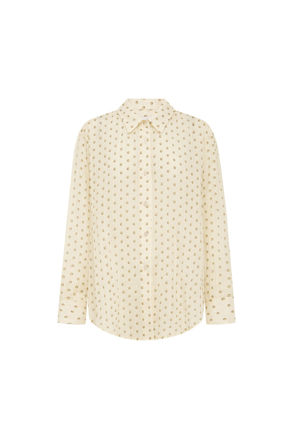 Ramona Silk Long Sleeve Shirt