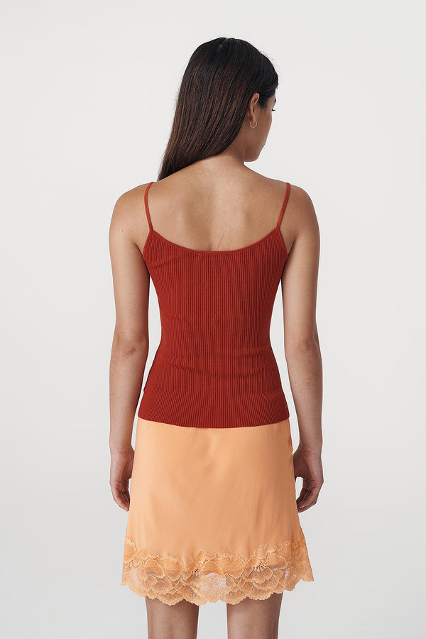 Ruby Rib Knit Singlet