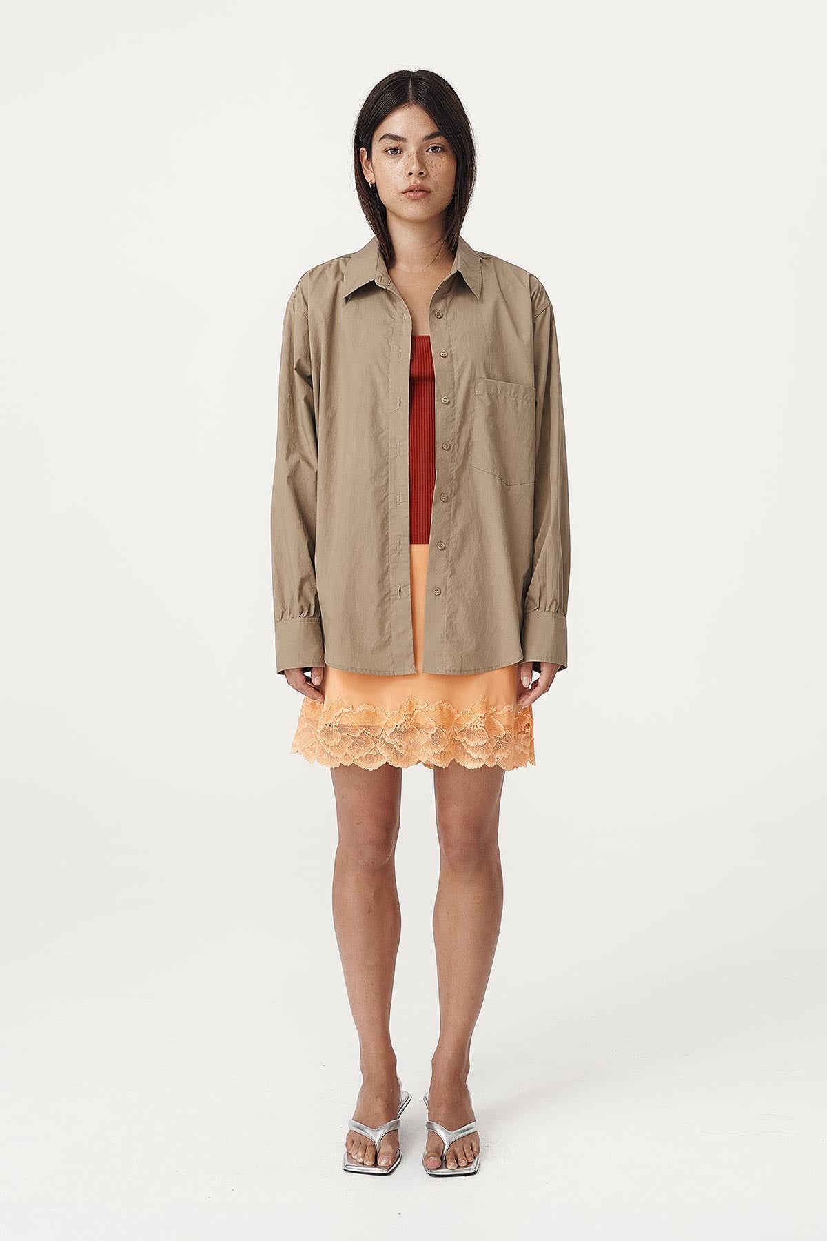 Ruby Rib Knit Singlet