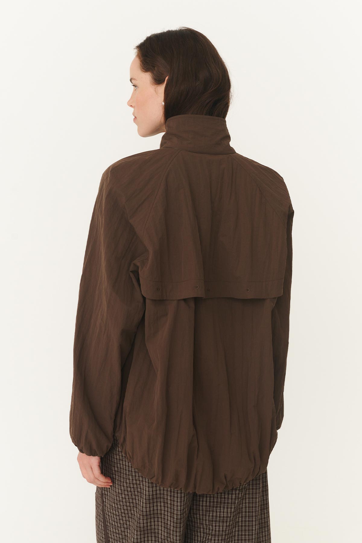 Soren Funnel Neck Bomber Jacket