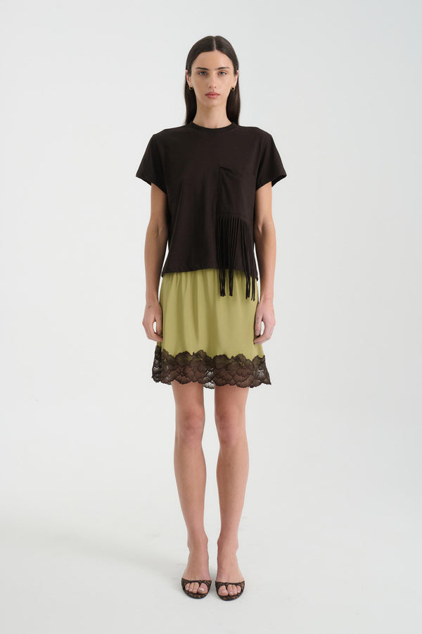 Marina Silk Mini Skirt