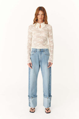 Walter Cuffed Straight Jeans