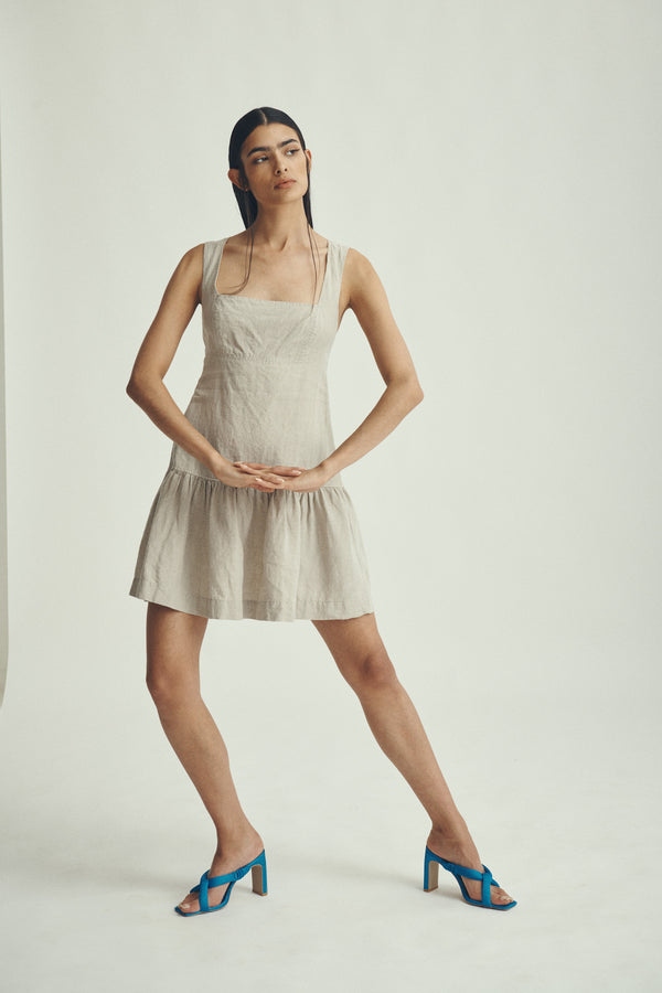 Leonie Linen Mini Dress