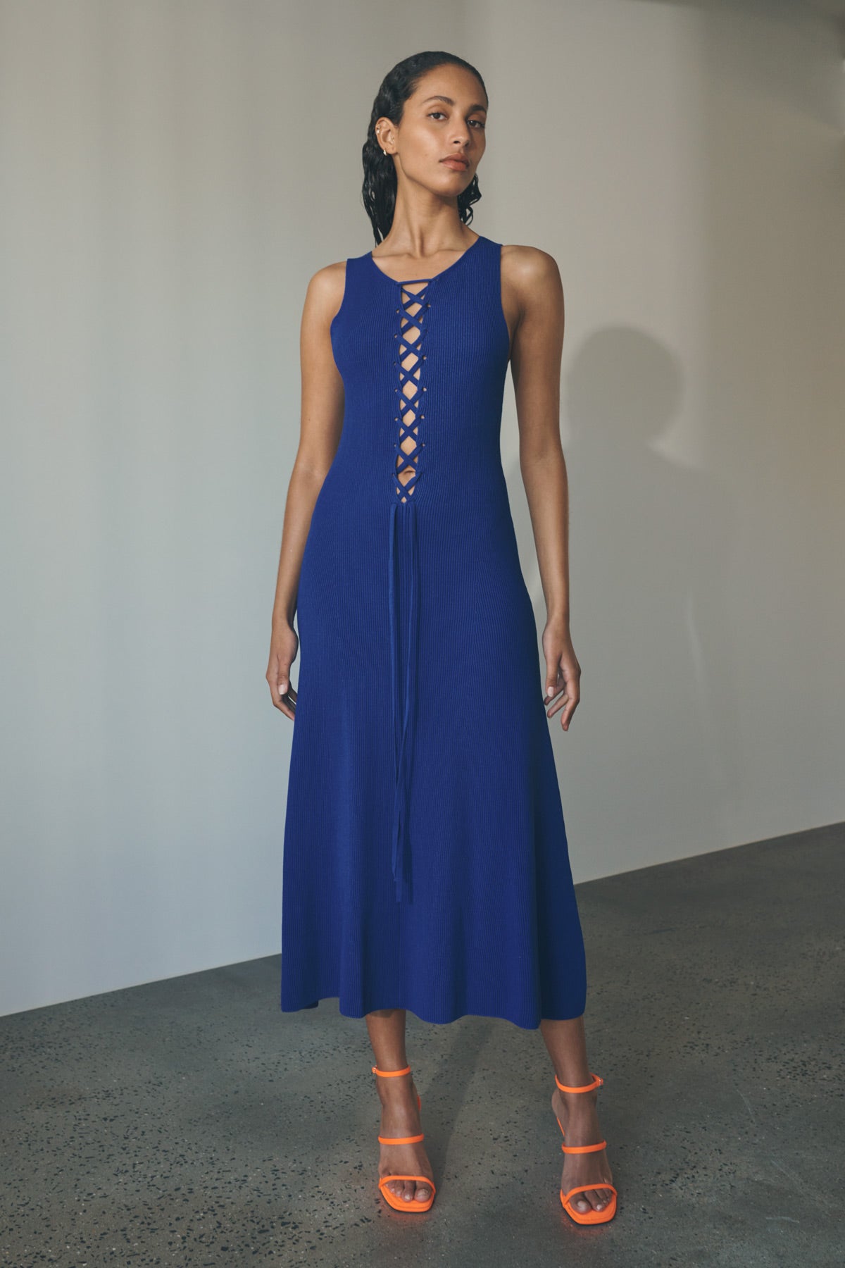 Alma Knit Midi Dress