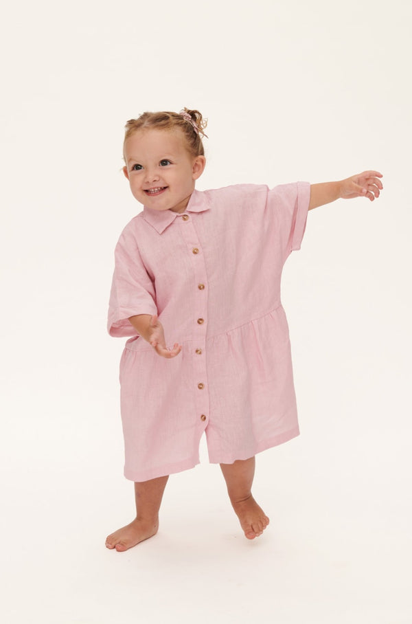 Bailey Linen Child Dress
